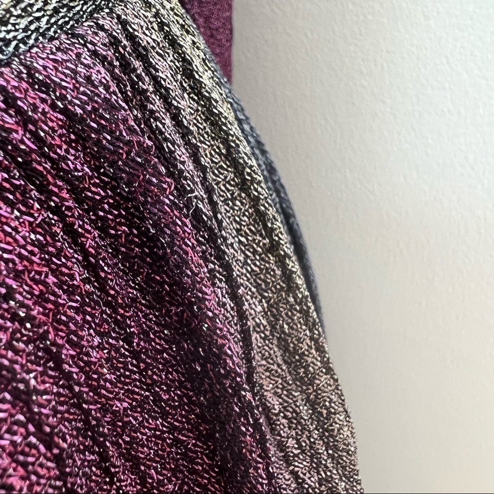 4SI3NNA Weila Long‎ Sleeve Wrap Minidressin Rainbow - Picture 13 of 16